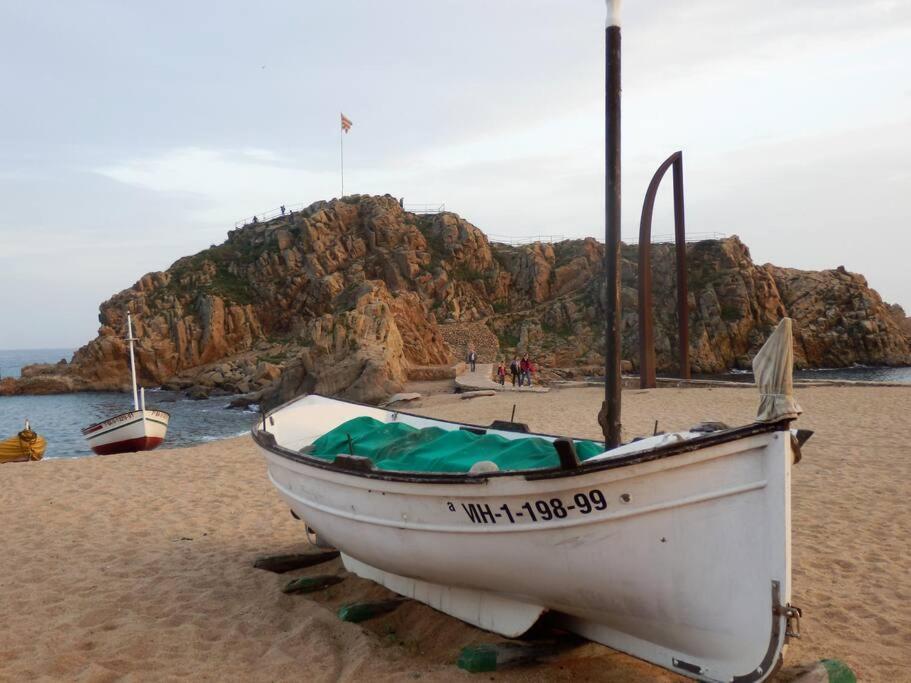 Apartamento Blanes Playa Eksteriør bilde