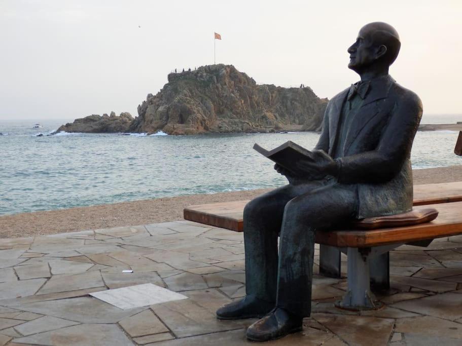Apartamento Blanes Playa Eksteriør bilde