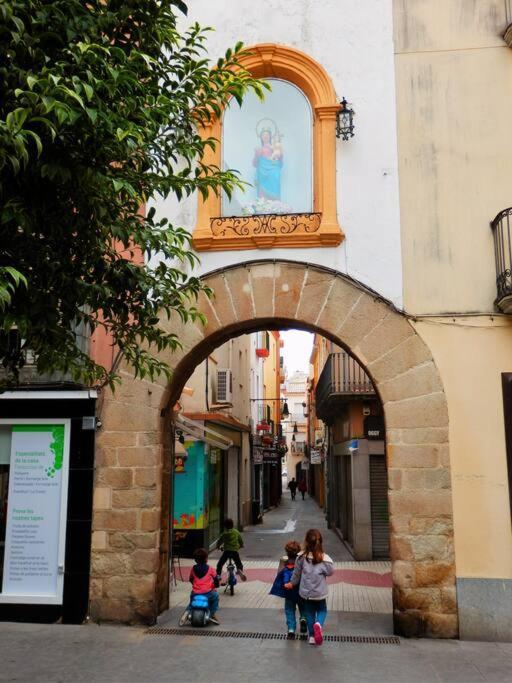 Apartamento Blanes Playa Eksteriør bilde