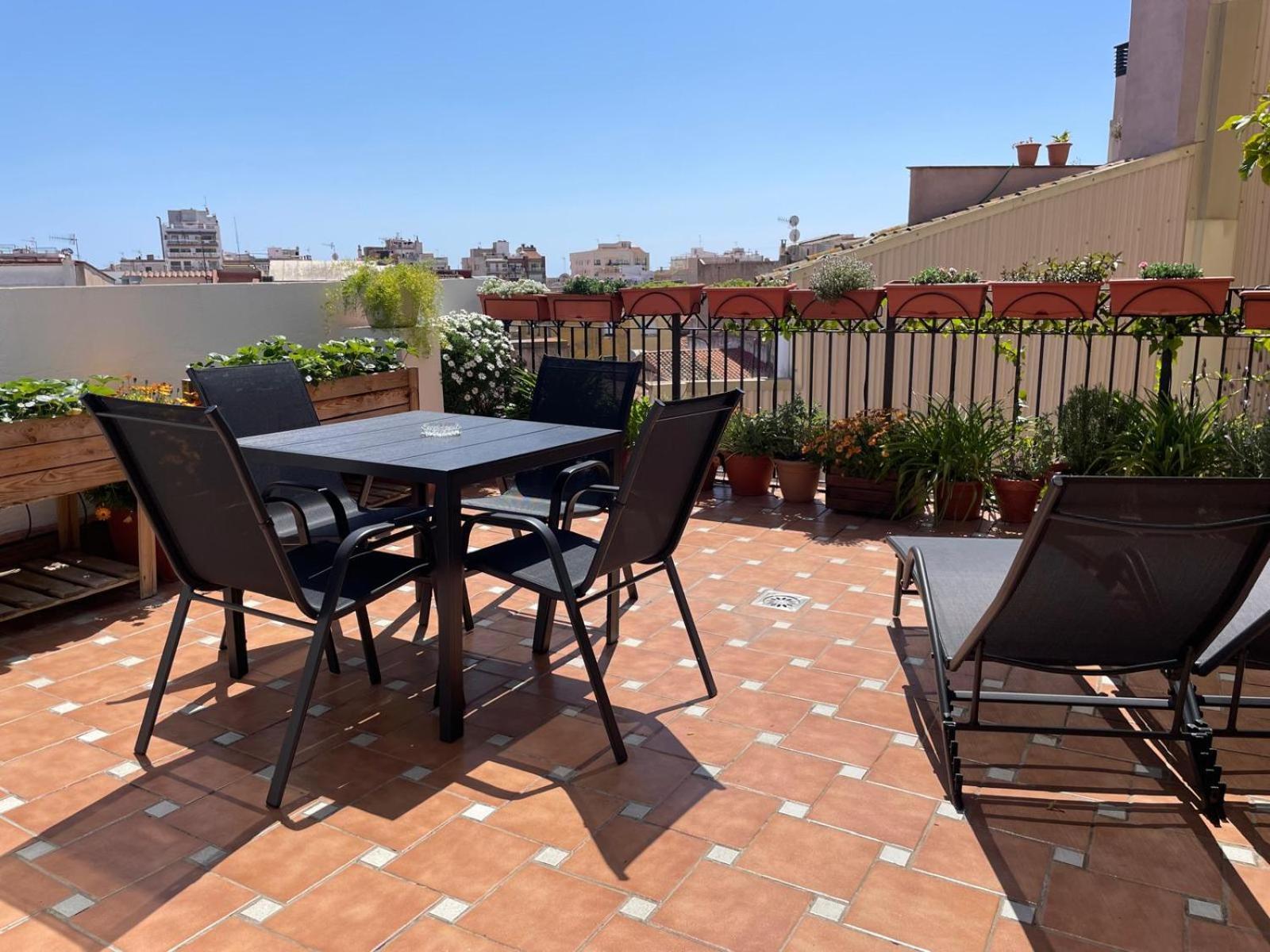 Apartamento Blanes Playa Eksteriør bilde