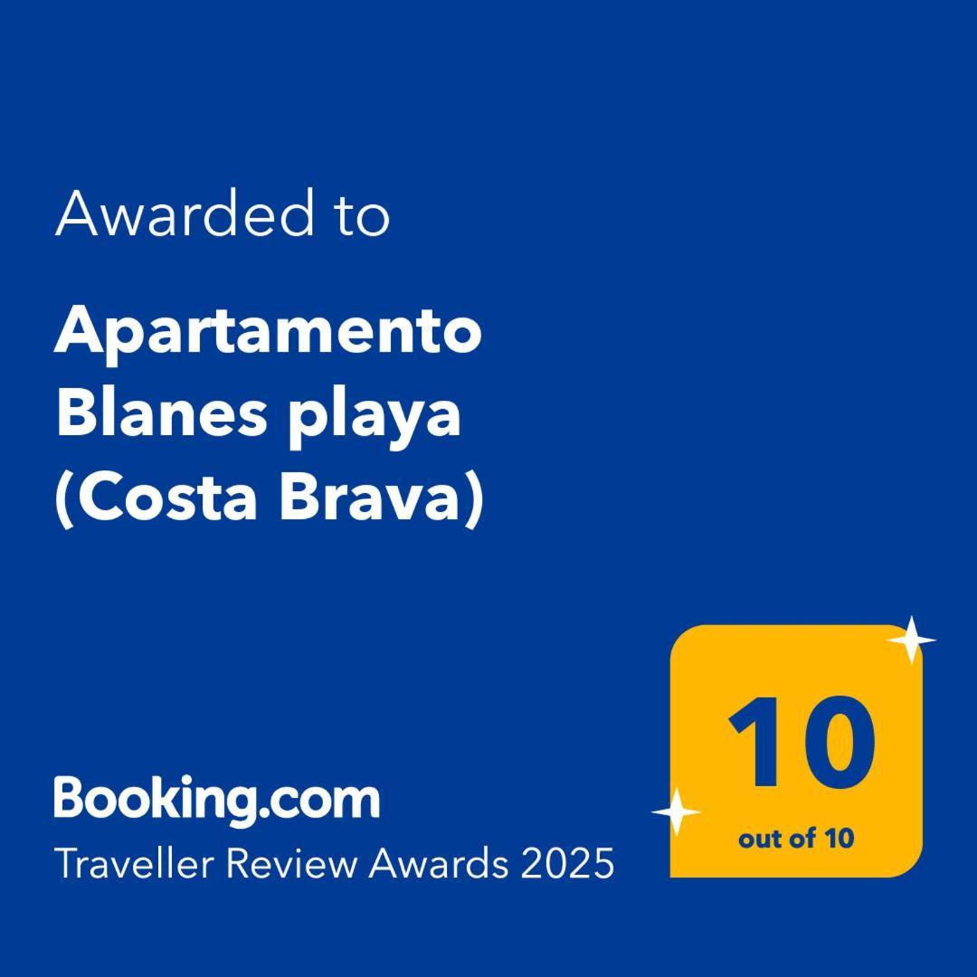 Apartamento Blanes Playa Eksteriør bilde